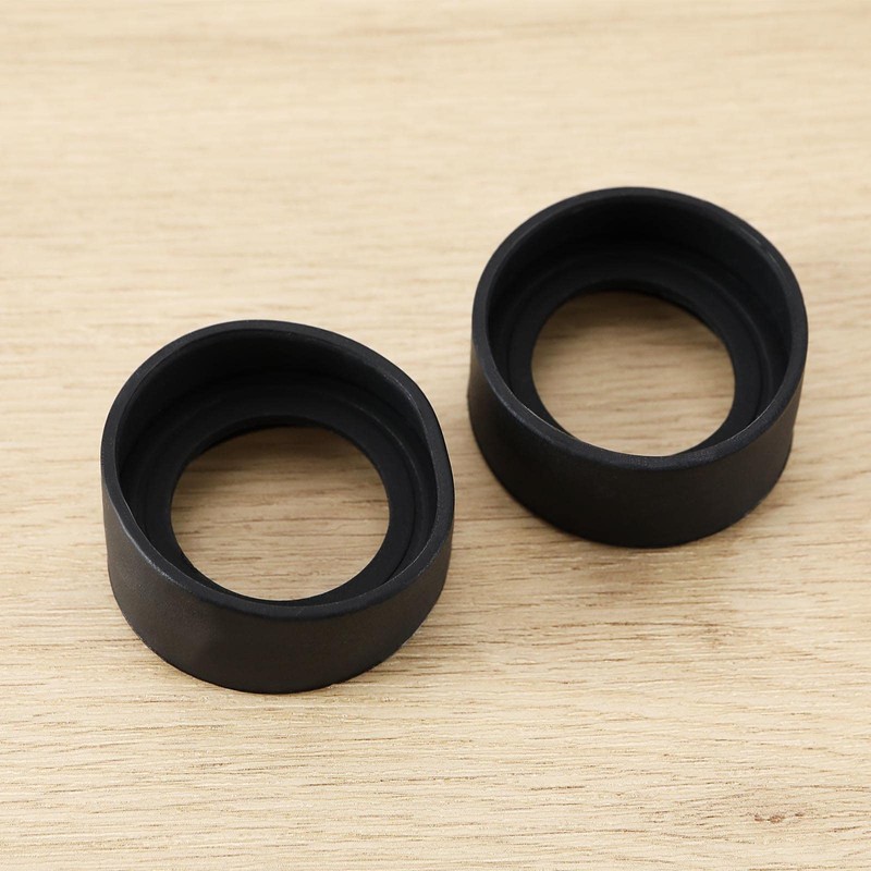 eMagTech 4PCS Eyepiece Cover for 32-36mm Stereo Microscope Eyepieces Soft
