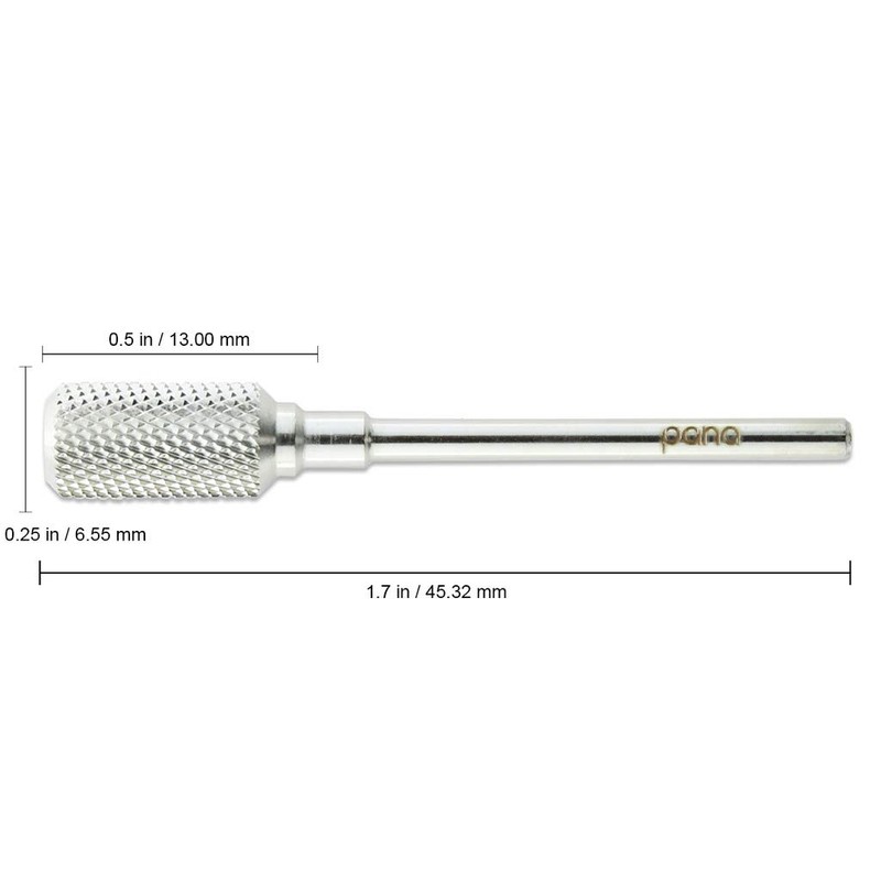 Beauticom Professional Pana Silver Large Dome Top Barrel Carbide Bit