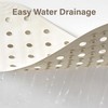 SelfSuite Rubber Bathtub Mat Shower Mat Non-Slip, 39x16 Inch, Bath