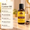 Okay Haitian Castor Oil, Black, 4 Ounce
