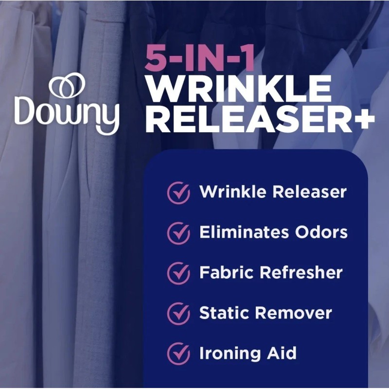 Downy Wrinkle Releaser and Refresher Fabric Spray Fresh Scent 3