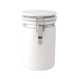 Zero Japan Coffee Canister 200 White 800cc CO-200 WH Storage Container, Made in Japan, Mino Ware