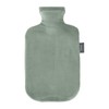 Fashy Hot Water Bottle 2.0 L with Fleece Cover Green