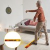 Lewtemi 2 Pcs Dart Board Throw Line Floor Sticker PVC