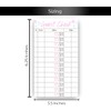 Guest Check Server Notepad with Steak Temperatures and Smothers, Waitress