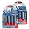 Ansmann AA 2850mah 4-pack Slimline Rechargeable Batteries For Wireless Mics