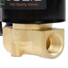 U.S. Solid 3/8" Electric Solenoid Valve 24VAC Air Water Fuel