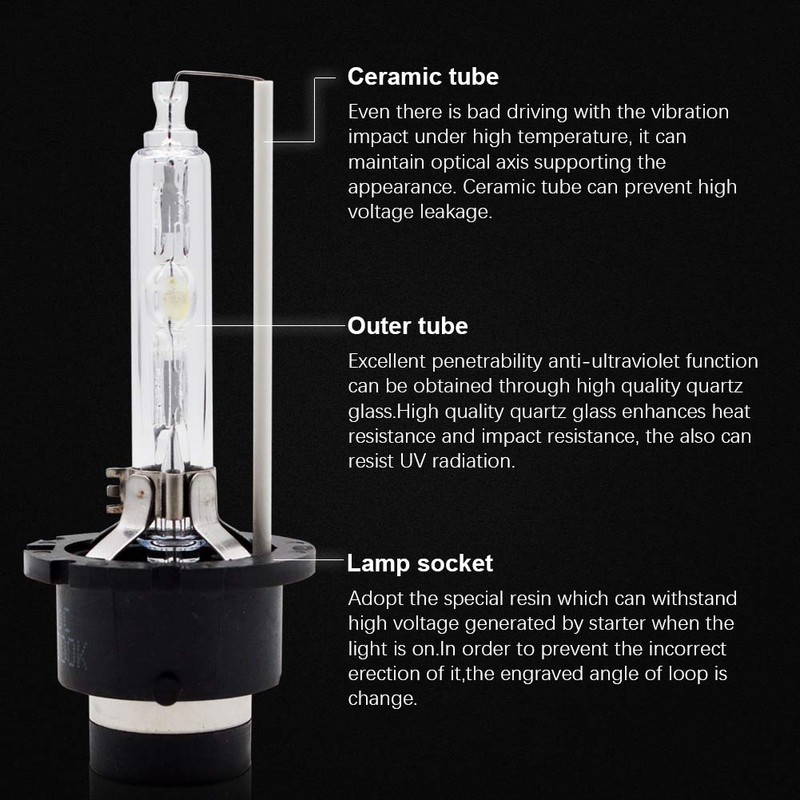 BeiLan D2S 6000K Xenon Bulb - Hid Xenon Headlight Bulb