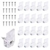 20 Set Mirror Hangers for Wall Mounting - Holders, Brackets,