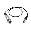 System-S Audio Cable 50 cm Mini XLR 3-Pin Female to