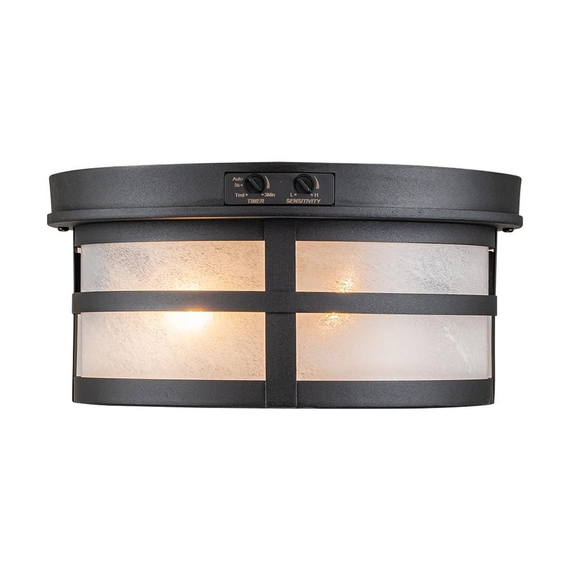 OUPAVOCS Motion Sensor Outdoor Ceiling Light, Flush Mount Front Porch