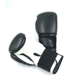 Woldorf USA Boxing Gloves Black Kickboxing, Grappling, Fighting, Muay Thai Training Boxing Bag Gloves, Punch Bags and Focus Pads Punching Plain-Blank Vinyl Gloves No Logo