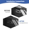 RT-TCZ for Jeep JK Carbon Fiber Door Lock Switch Cover