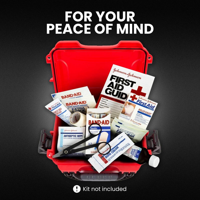 NANUK 903 Waterproof First Aid Box Empty – Durable, Medical