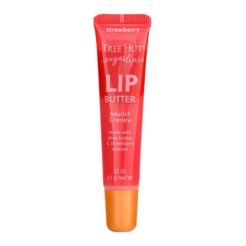 TREE HUT Sugar Lips Lip Butter 15g - Strawberry 15g