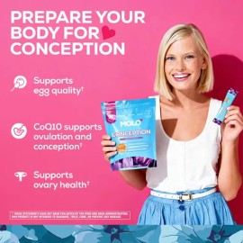 Molo Conception Multivitamínico Femenino Coq10 30 Sticks