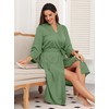 Lovasy Waffle Dressing Gowns for Women UK Lightweight Spa &
