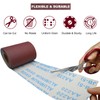Total 20 Yard 4 Inch Wide Emery Cloth Sandpaper Roll