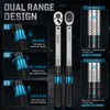 Seesii Torque Wrench Set 1/4" 3/8" 1/2" Drive
