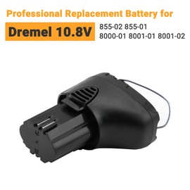 Shentec 10.8V 3.0Ah Battery Compatible with Dremel 855-02 855-01, Compatible with Dremel 8000-01 8001-01 8001-02 Cordless Tool.