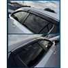 CXZHAZD Shatterproof Tape-On Rain Guards for Nissan Kicks 2025 2026