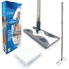 Static Floor Wipes Mop, Flat Mop with Disposable Floor Wipes