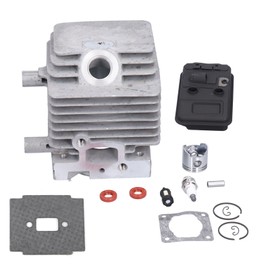 Cylinder Piston Exhaust Muffler Gasket Kit Fit for Stihl FS75 FS80 FS85 Brush Cutter Trimmer