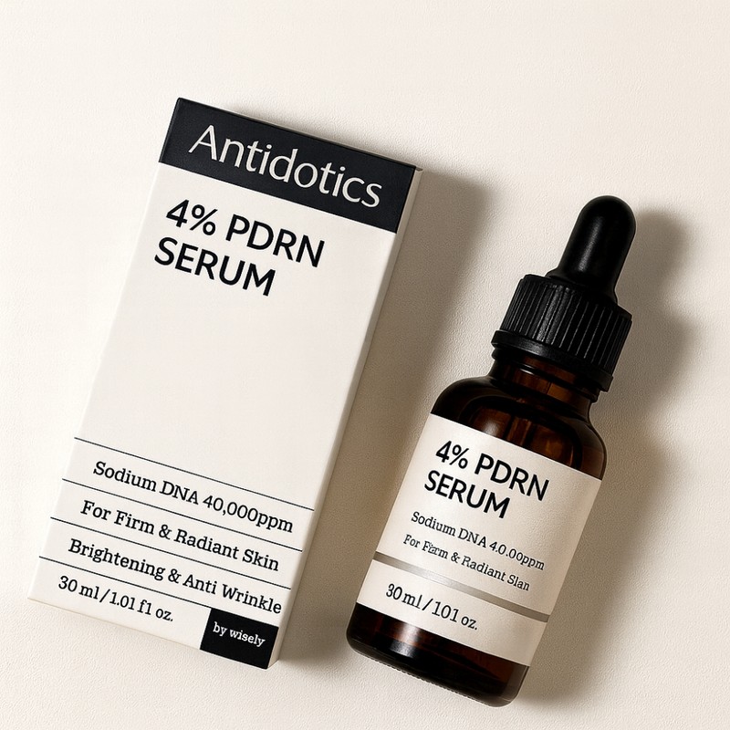 PDRN Serum Ampoule High Content Panthenol Sodium Collagen Keratin Skin