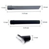 Bvhonwe Vacuum Attachments Accessories Cleaning Kit Crevice Tool+Wand Plastic+Dust Brush