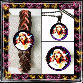 TAYLOR SWIFT CRUEL SUMMER SET BRACELET  NECKLACE PIN