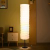 minkissy Paper Lamp Shade Tall Tree Floor Lamp Shade Rustic