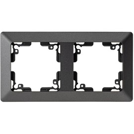 Milos Socket Switch Button Sets I Anthracite