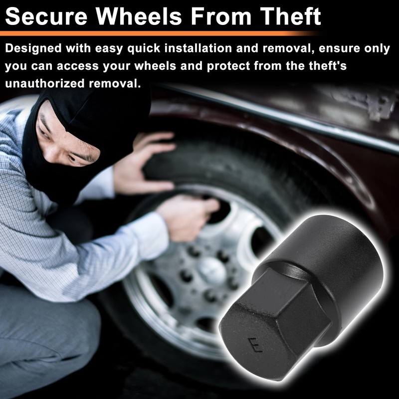E Wheel Lock Lug Nut for Toyota for Lexus Anti-Theft