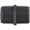 Banjo NIP100-SH Polypropylene Pipe Fitting, Short Nipple, Schedule 80, 1"