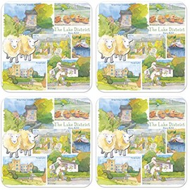 Emma Ball - "Lake District Coasters - Set of 4