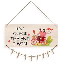 I Love You Gifts For Her,Cute Gifts For Girlfriend,Christmas Gifts For Him,Gifts For Partner,Valentines Gifts For Her,Romantic Gifts For Her,Wife Birthday Gifts Presents,Wooden Wall Sign Photo Gifts