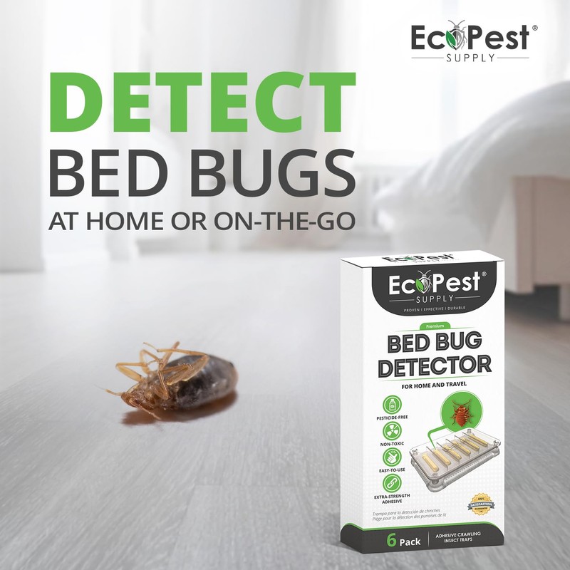 Bed Bug Detector – 6 Pack | Early Detection Bed