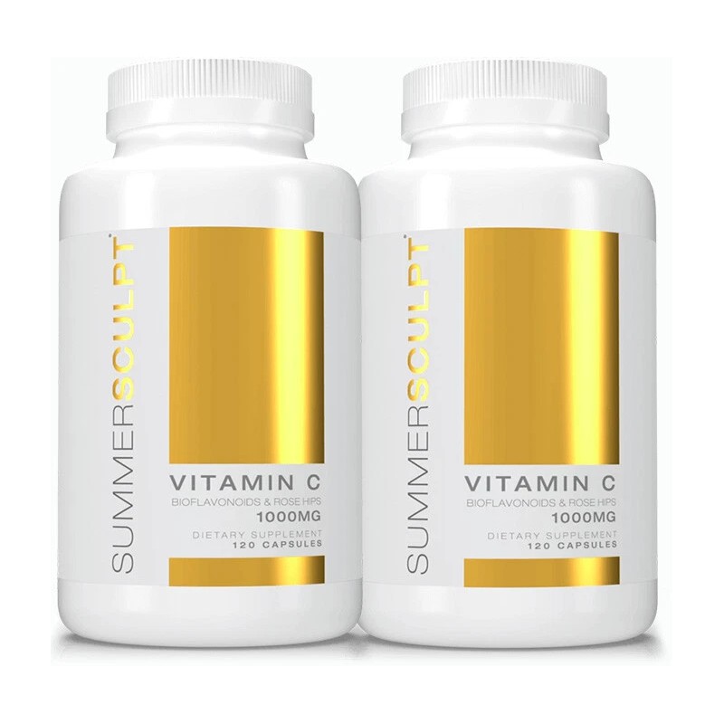 SummerSculpt VITAMIN C 1000MG ROSE HIPS CITRUS BIOFLAVONOIDS IMMUNE SUPPORT