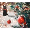 Black Cat Christmas Ornament - Ornament for Christmas Tree -