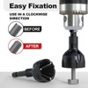 LATTHANT Deburring External Chamfer Tool With Tungsten Carbide Blade, Bolt