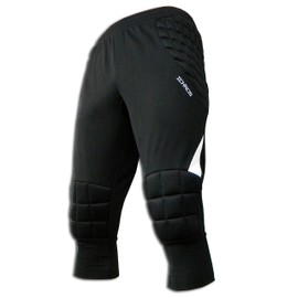ICHNOS football soccer adult size goalkeeper cropped pants 3/4 shorts (S)