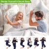 2 Pack Bamboo Memory Foam Bed Pillow King Size Hypoallergenic