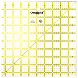 Omnigrid Square Quilting Ruler Value Pack (2-1/2", 4-1/2", 6-1/2", 9-1/2")