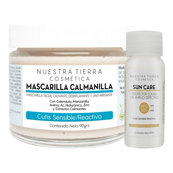 Mascarilla Calmante Cutis Sensible/reactivo Tipo De Piel Cutis Sensible
