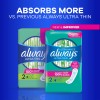 Unbranded Always Ultra Thin Pads Without Wings, Size 2, Long
