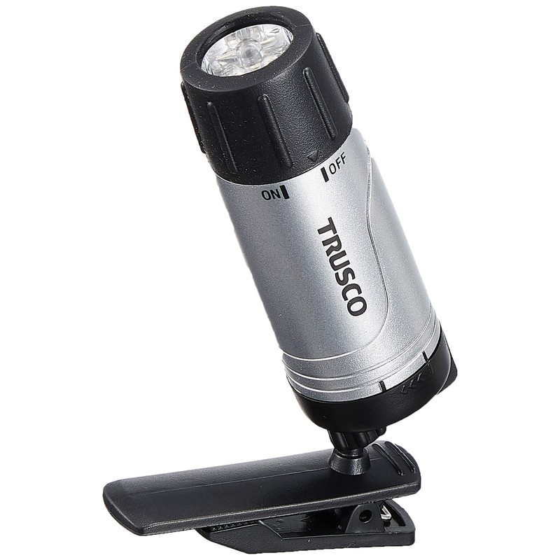TRUSCO(トラスコ) LEDクリップライト 30ルーメン 28.5×103×H65.5 TLC-321N