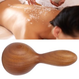 Massage Holz Massagepilz, Massageroller Holz Lymphatic Drainage Anti Cellulite Massagegerät Anticellulite Geräte für SPA Akupunktur Massage Portable Essential Oil Massage Hammer Teakholz