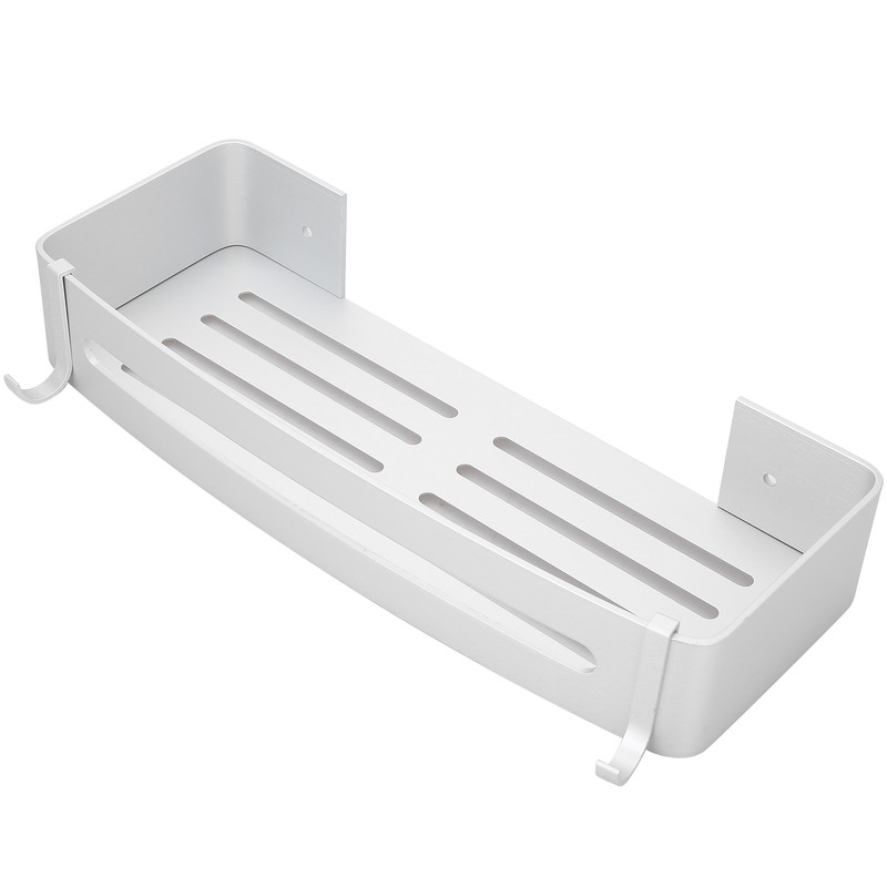 Wall Storage Rack Aluminum Corner Shower Caddies Wall Mounted Bathroom
