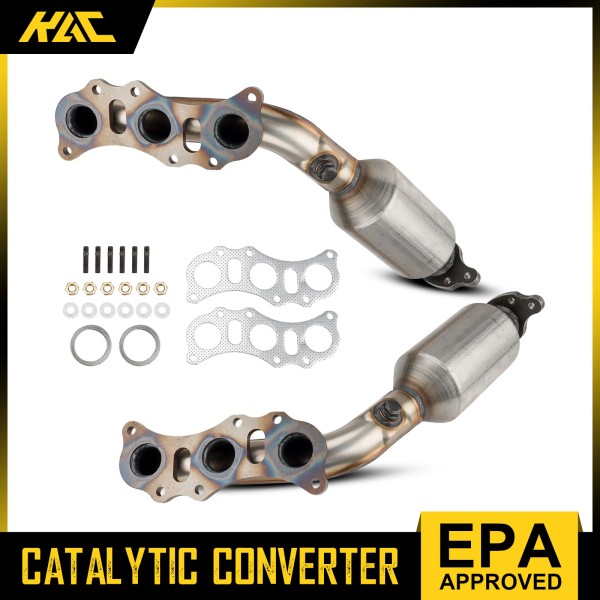 KYX Left+Right Catalytic Converter For 03-09 Toyota 4Runner 05-11 Toyota
