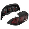 HECASA Tail Lights Assembly Compatible with 1996-1998 Ford Mustang Replacement